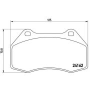 Слика 1 $на Плочки BREMBO P 68 036