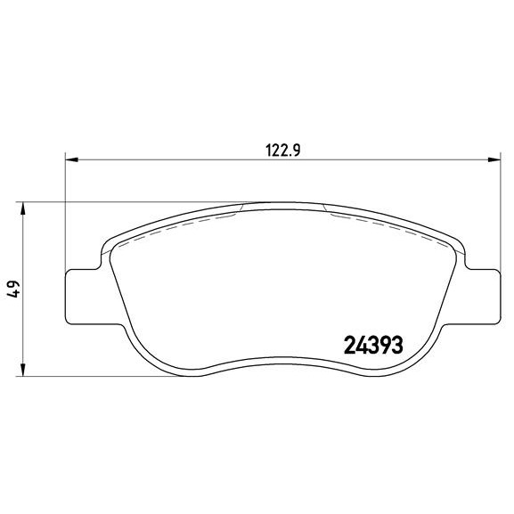 Слика на Плочки BREMBO P 68 049