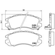 Слика 1 $на Плочки BREMBO P 78 004