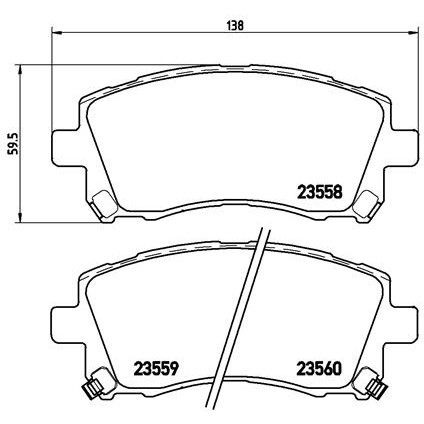 Слика на Плочки BREMBO P 78 010