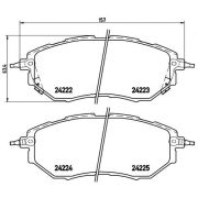 Слика 1 на плочки BREMBO P 78 017