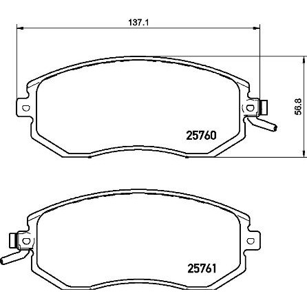 Слика на Плочки BREMBO P 78 021