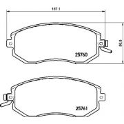 Слика 1 $на Плочки BREMBO P 78 021