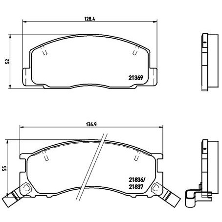 Слика на Плочки BREMBO P 83 029