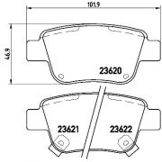 Слика 1 на плочки BREMBO P 83 047