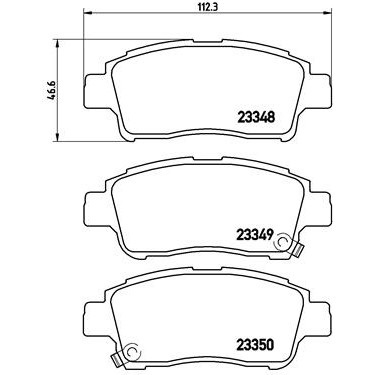 Слика на Плочки BREMBO P 83 050