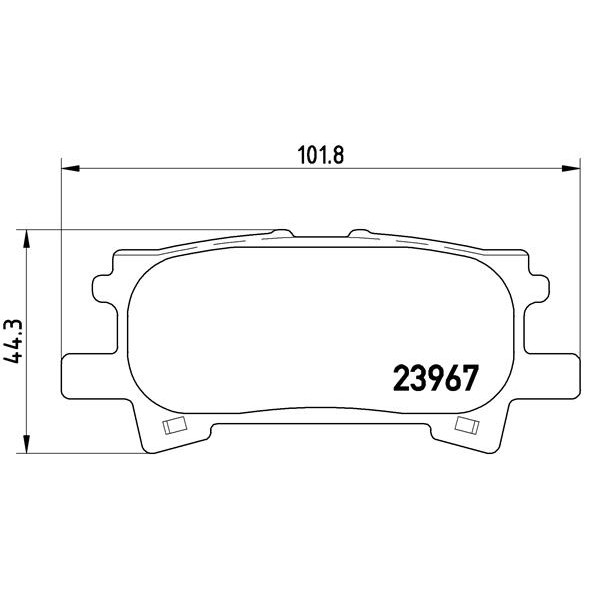 Слика на Плочки BREMBO P 83 068