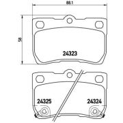 Слика 1 на плочки BREMBO P 83 073