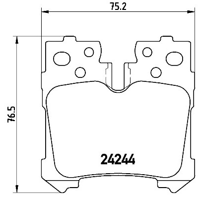 Слика на Плочки BREMBO P 83 076