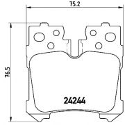 Слика 1 $на Плочки BREMBO P 83 076