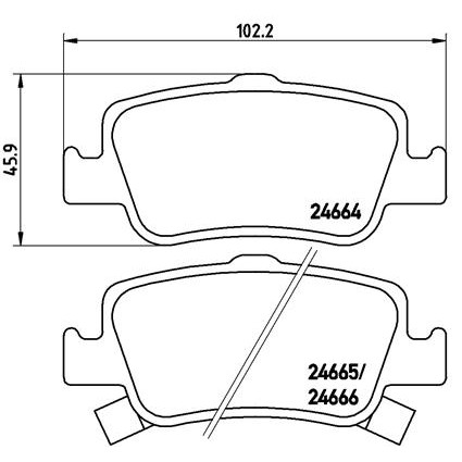 Слика на Плочки BREMBO P 83 080