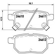 Слика 1 $на Плочки BREMBO P 83 083