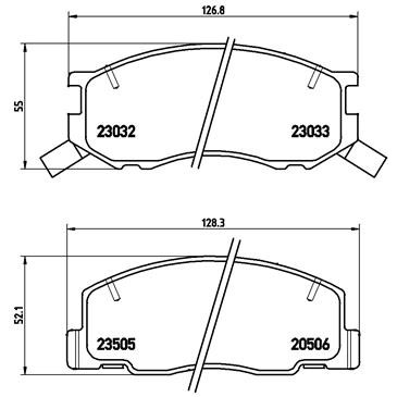 Слика на Плочки BREMBO P 83 093