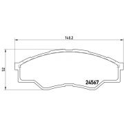 Слика 1 $на Плочки BREMBO P 83 096