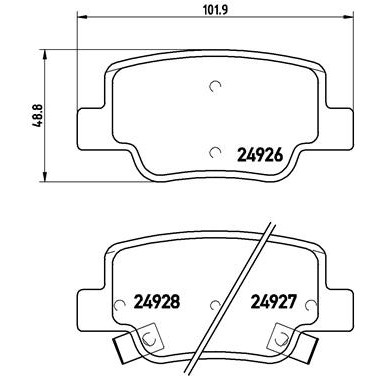 Слика на Плочки BREMBO P 83 114