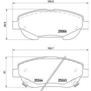 Слика 1 $на Плочки BREMBO P 83 148