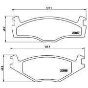 Слика 1 на плочки BREMBO P 85 005