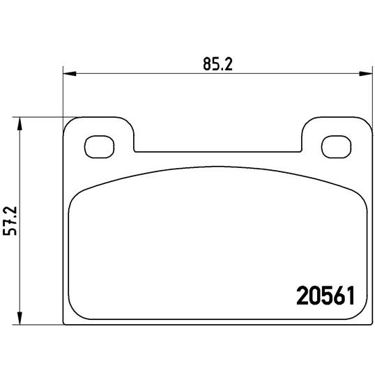 Слика на Плочки BREMBO P 85 006