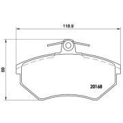 Слика 1 $на Плочки BREMBO P 85 015