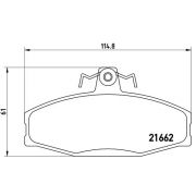 Слика 1 на плочки BREMBO P 85 022