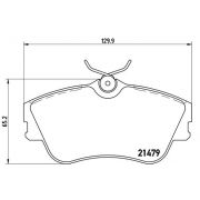 Слика 1 на плочки BREMBO P 85 029