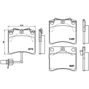 Слика 1 на плочки BREMBO P 85 048