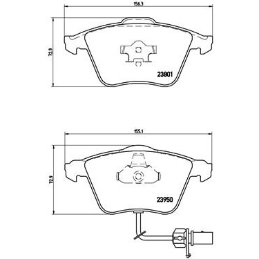 Слика на Плочки BREMBO P 85 097