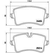 Слика 1 на плочки BREMBO P 85 118