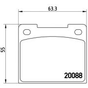 Слика 1 $на Плочки BREMBO P 86 001