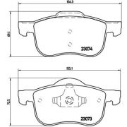 Слика 1 на плочки BREMBO P 86 016