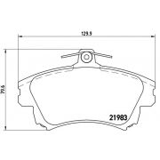 Слика 1 на плочки BREMBO P 86 017