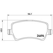 Слика 1 на плочки BREMBO P 86 021