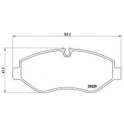 Слика 1 на плочки BREMBO P A6 026