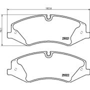 Слика 1 $на Плочки BREMBO DIRECTIONAL BRAKE PADS P 44 024