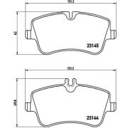 Слика 1 на плочки BREMBO DIRECTIONAL BRAKE PADS P 50 046