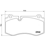 Слика 1 $на Плочки BREMBO DIRECTIONAL BRAKE PADS P 50 074