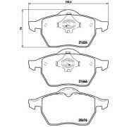 Слика 1 на плочки BREMBO DIRECTIONAL BRAKE PADS P 85 036