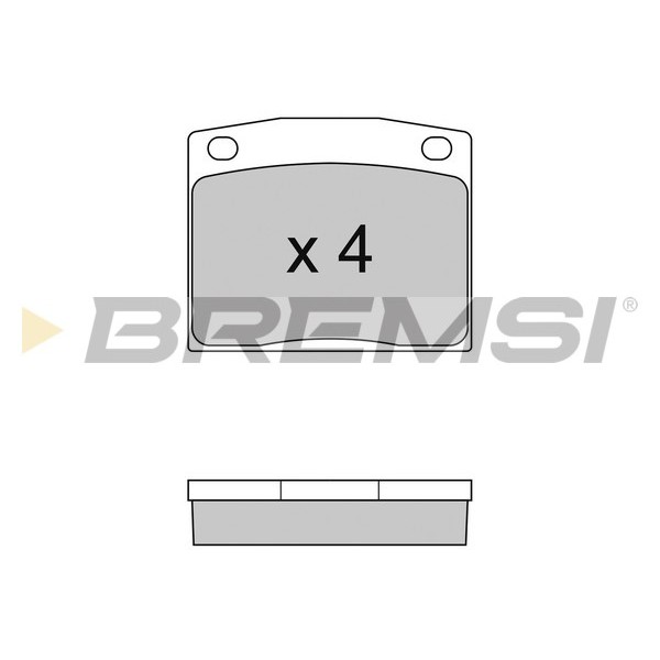 Слика на Плочки BREMSI BP2095