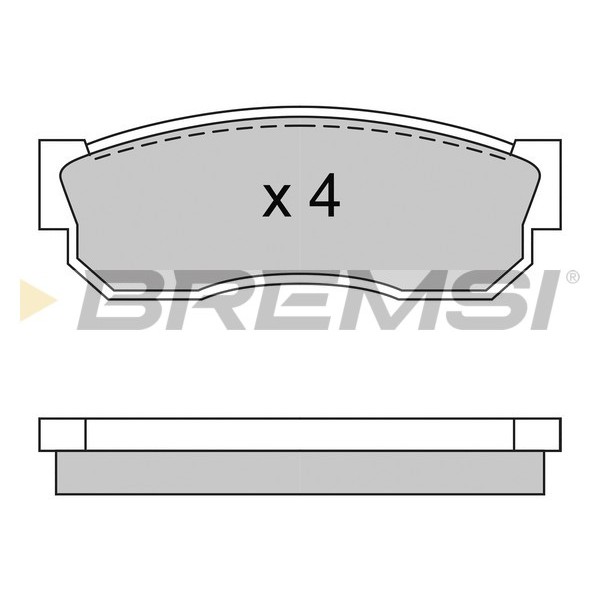 Слика на Плочки BREMSI BP2246