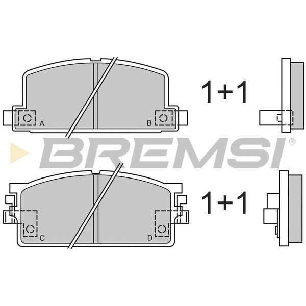 Слика на Плочки BREMSI BP2294