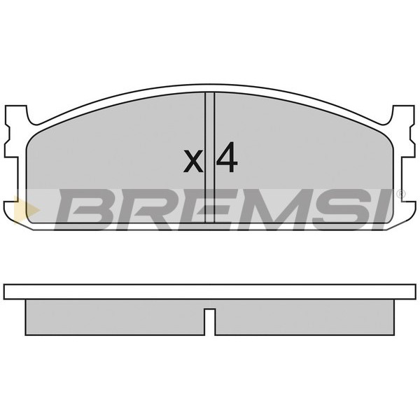 Слика на Плочки BREMSI BP2321