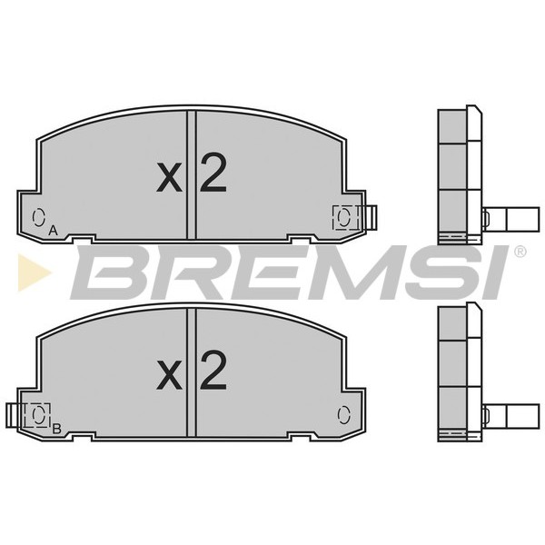 Слика на Плочки BREMSI BP2400