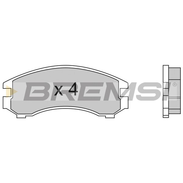 Слика на Плочки BREMSI BP2441