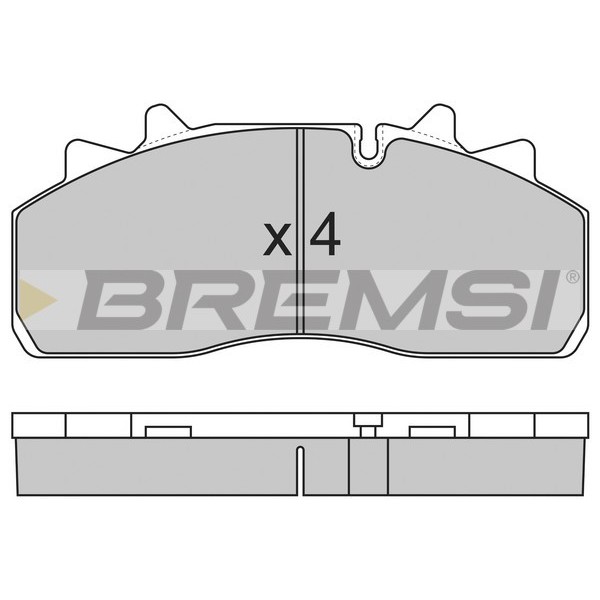 Слика на Плочки BREMSI BP7318