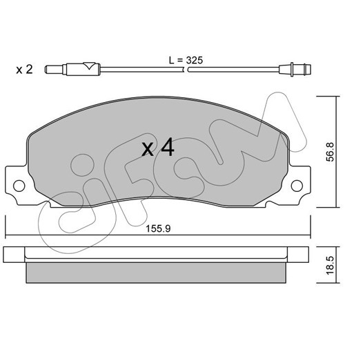 Слика на Плочки CIFAM 822-098-0