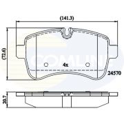 Слика 1 на плочки COMLINE  CBP01617