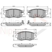 Слика 1 на плочки COMLINE ANL Braking ADB31519