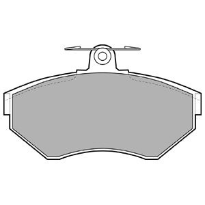 Слика на плочки DELPHI LP1410 за VW Passat 4 Sedan (B5,3b2) 2.8 Syncro - 180 коњи бензин