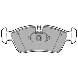 Слика на плочки DELPHI LP1421 за BMW 3 Coupe E46 325 Ci - 192 коњи бензин