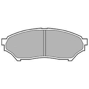 Слика на плочки DELPHI LP1448 за Mitsubishi Pajero TR4 (H6W,H7W) GDI (H67W, H77W) - 129 коњи бензин